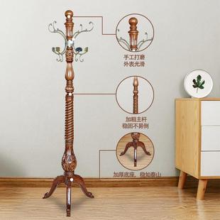 落用地包实木衣挂帽架无品牌/家衣架落地立式衣架木制挂架置衣架