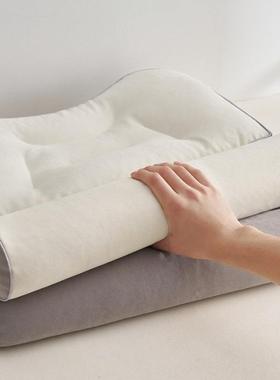 2025年新塌枕牵头枕套荞麦针织枕头枕芯引枕可水款洗枕头久D#3768