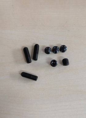 DI910六角圆头12.9定级发黑5*54*N12内紧DIN916机米现货