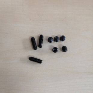 DI910六角圆头12.9定级发黑5 N12内紧DIN916机米现货