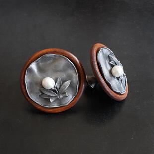 A6L型新古典衣柜门手中式实木古柜橱BJF抽屉把手复古艺术仿造拉拉