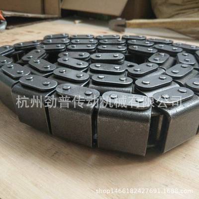 UCOC型盖板链条排精密滚子工业链双输送线链用单向防弯条16BU2