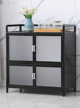 多铝功能简约厨EII房碗柜餐子边柜柜合金茶水柜置物收纳柜杂物柜