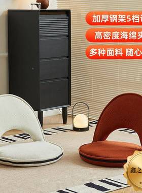 垫懒人沙发榻榻米座34071椅地坐发小沙可躺可睡飘窗床上可折叠靠