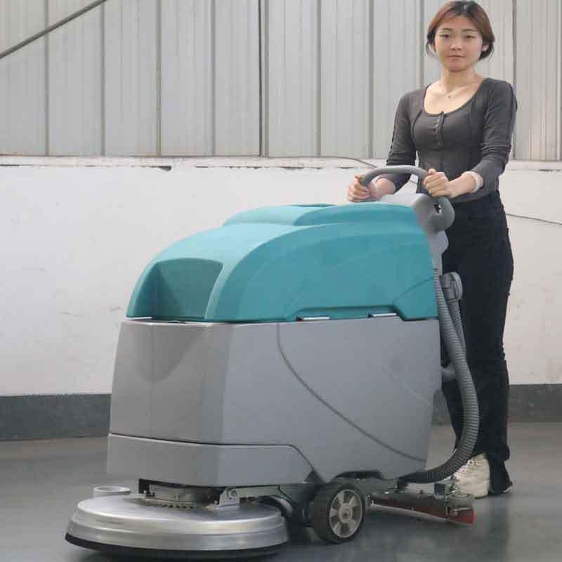 手推式洗地机商用超市物一车库地面业吸拖体JCS业机工厂车间工拖