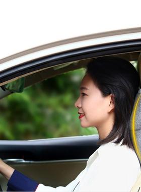 Haoni摩智462能按汽车颈枕汽头枕护颈枕座椅靠枕汽车内车饰头部u