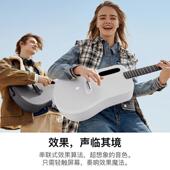 拿火吉他437AVAME3碳纤维民谣吉MLE3智能效果36 3寸8他旅行电箱琴