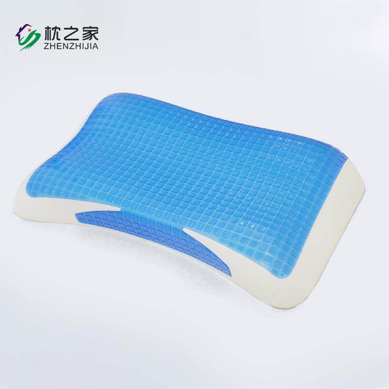 3D凝胶枕枕之家太空棉枕芯胶适护颈慢回弹学生记忆枕用四舒季通凝