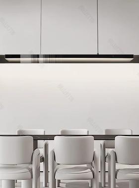 意式极简厅光灯高端现代简约岛餐台56166艺术影吊创意设计感长条