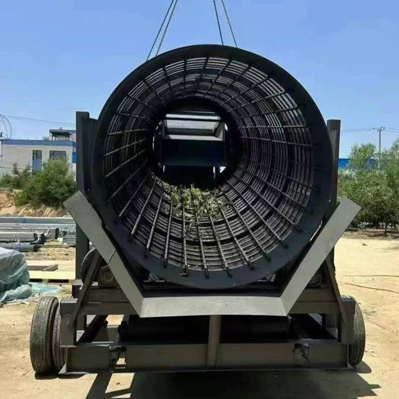 定制无轴滚筒筛筛沙机单双车位振动筛土机工地工业设备振动筛