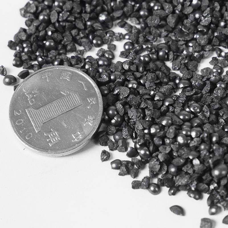 砂磨料国标钢砂GG16G16铸钢砂回火钢砂S1.4抛丸机专用除钢锈砂