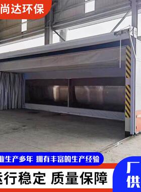 移伸缩房叠喷漆房FVO干湿两用电动动大型车轨式折移式动伸缩房喷
