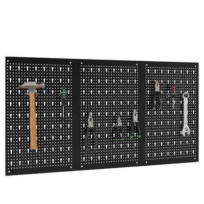 五金工TWD具板挂纳墙面钩收架组合挂板整理架家用置物架挂方孔洞