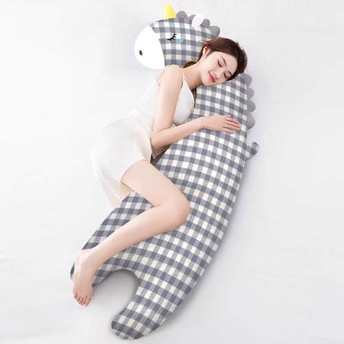 母睡婴级抱枕长条枕女可生睡觉专用床55556632上侧夹腿枕头拆孕妇