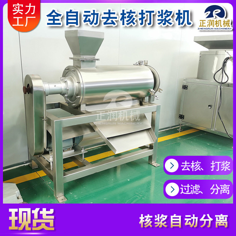 连续式浆果去皮去核打浆机