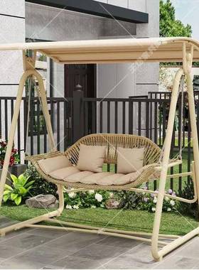 户双外秋吊椅别墅庭院36326花园摇椅露台阳台民宿躺椅红室千外网