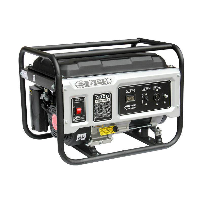 启0便携式户外电小型应急家用35810千瓦工业汽油发电机3KW手启22V