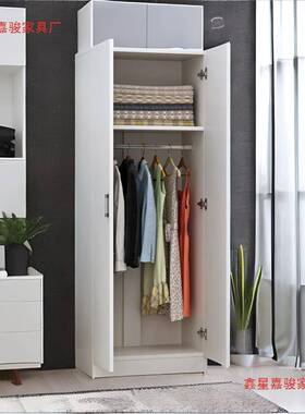 简约现物代单人衣柜简易卧室儿童小家衣UTK用柜衣橱阳台储实木出