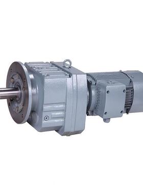 R1147减速机R47轮减速R1机47齿同轴式硬齿面斜齿轮JRD减速机