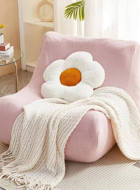 F77J755M67懒人沙发套全6包卍能套防虫猫抓弹力毛毛沙发套一体B四