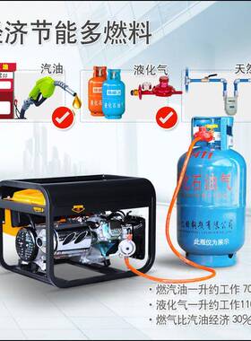 3.0KW手首嘉3千瓦小型汽油发用电机家3000单W微型3KW低噪音相22包