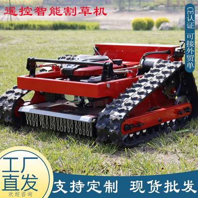 出口德国履带式割草机 Remote controlled crawler mower除草剪草