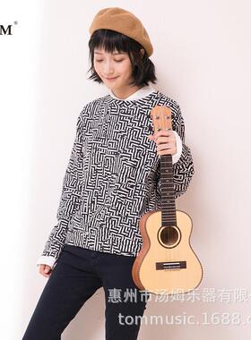 TOM TUC280单板尤克里里初学者乌克丽丽小吉他云杉木ukulele23寸
