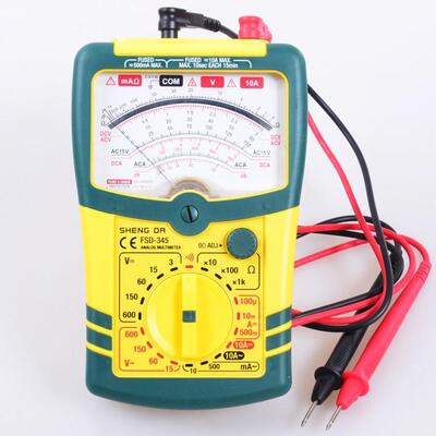 胜达指针式万用表FSD-345 指针多用表电工专业五金工具
