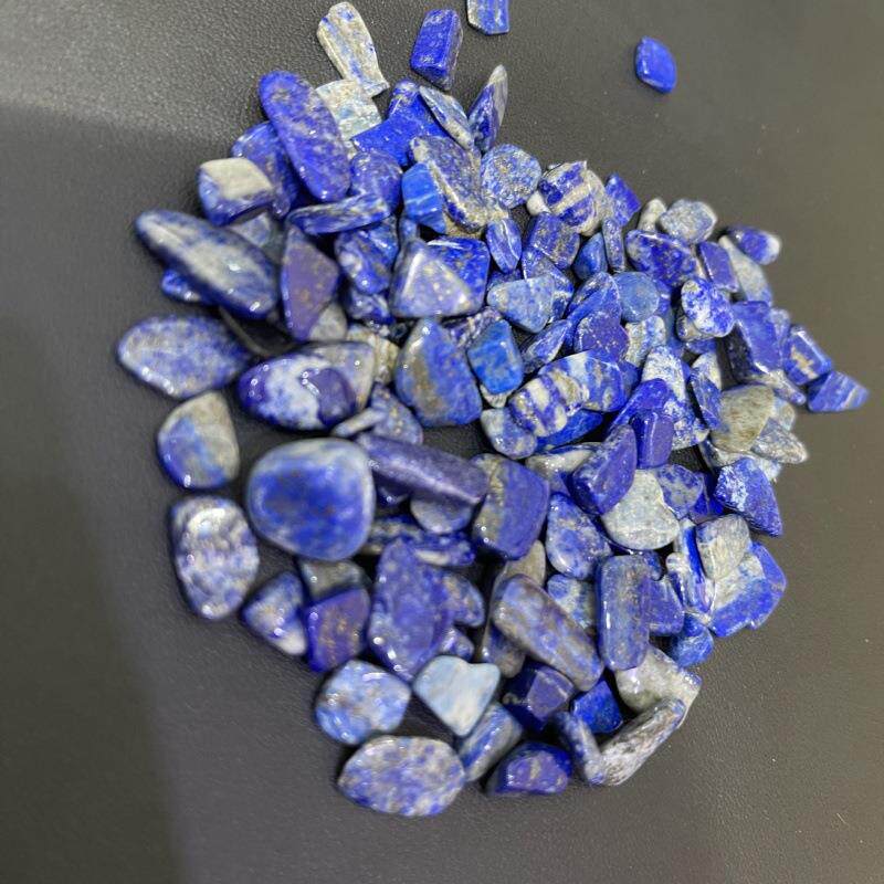 天然青金石碎石摆饰工艺品鱼缸净化原石打磨厂家直销水晶