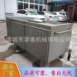 全自动冻肉鲜肉切丁机 肉馅加工设备 仿人工