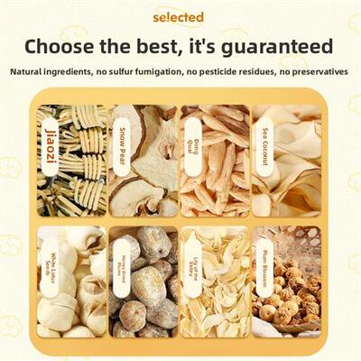 采购产品Rush儿童清心汤袋Rush雪梨海底椰子麦冬成分儿童内热汤成