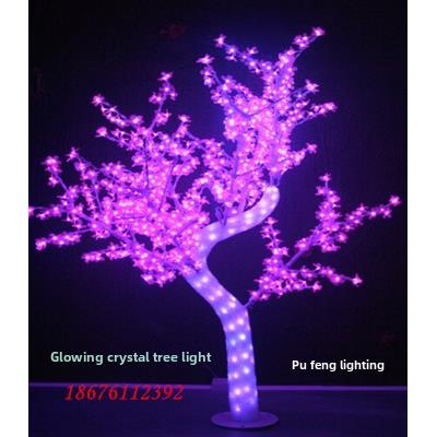 Led模拟桃花树灯,造型灯,夜光树灯,庭院景观树灯,户外防水装