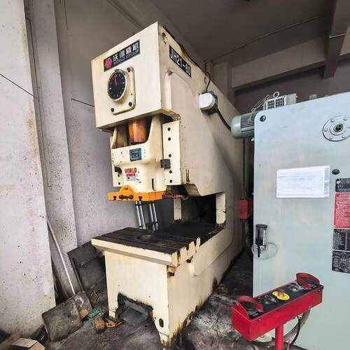 二手机器沃得冲床JH21-60喉深1250mm行程70mm侧板厚度40mm