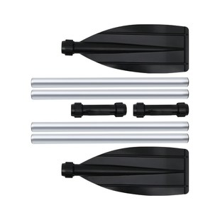 橡皮艇加厚划桨皮划艇冲锋舟铝合金船桨钓鱼船漂流船浆手摇一对