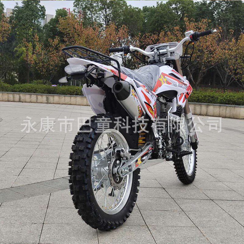 成人两轮大越野摩托车 燃油250cc发动机高赛山地林道沙漠沙滩整车