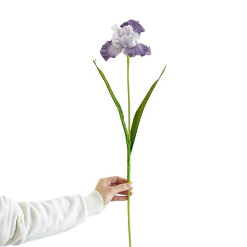 鸢尾花高级感逼真仿真花假花客厅摆设餐桌插花装饰花艺摆件仿生花