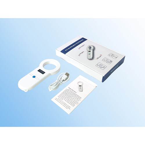 ANIMAL ID芯片扫码器 LF reader 读玻璃管12CM 读耳标20CM