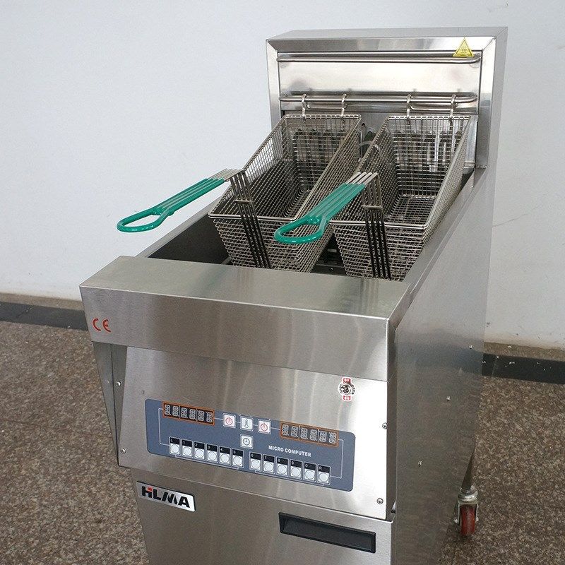 商用立式单缸双筛电脑版炸炉 大容量电炸锅连柜,厨房电器,扒炉/铁板烧/手抓饼炉,淘宝优惠券,粉丝福利购,淘宝优惠卷