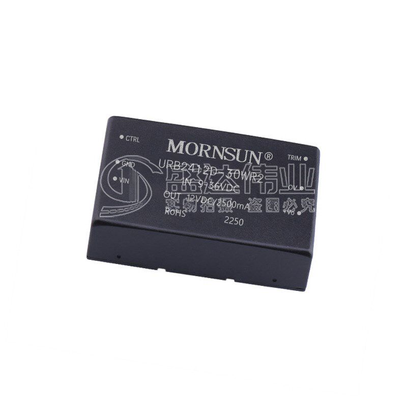 DC-DC模块 URB2412D-30WR2 输入范围 9V~36V 输出电流 2.5A