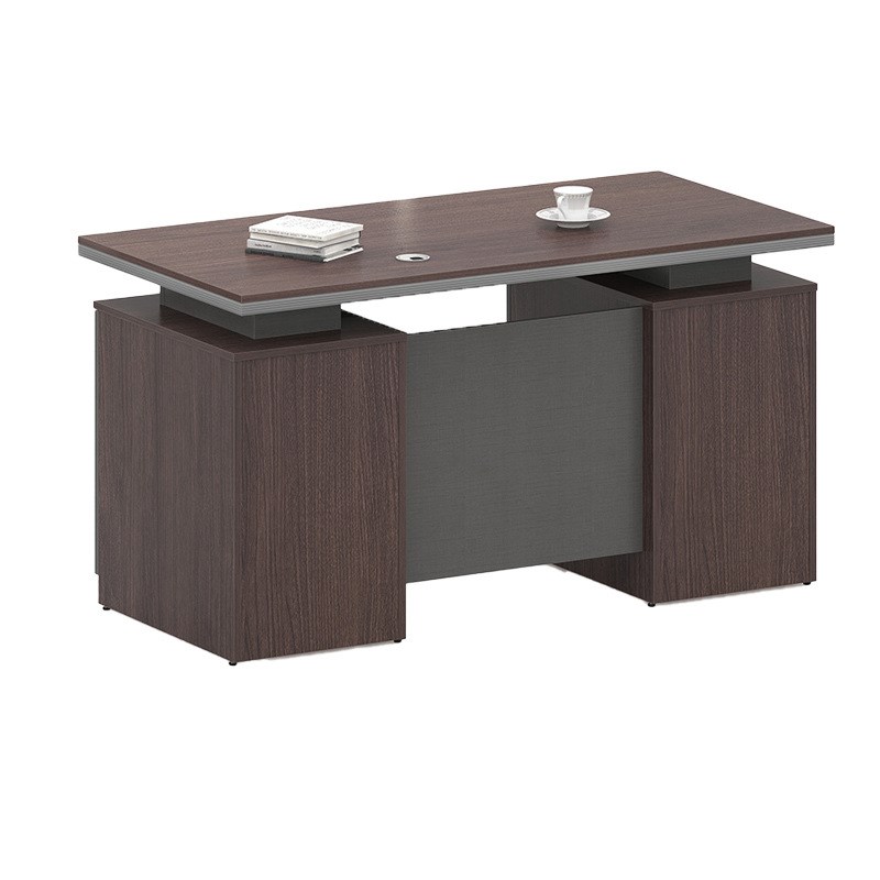 现代简约板式办公桌加厚台面宿舍家用电脑桌办公室职员桌经理桌子