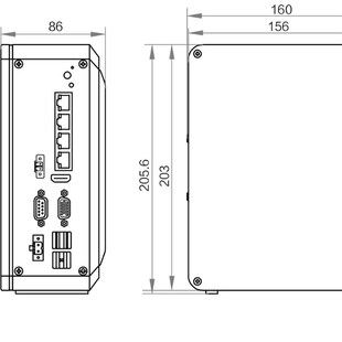 NN海康VC2000视觉控制器J6412SSD含光源IO 128G40 VC2040