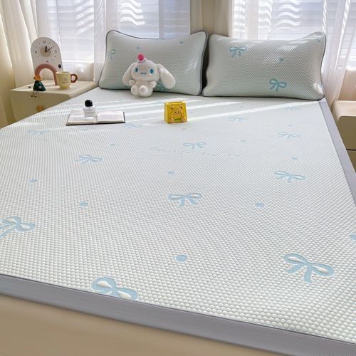 2025新款冰豆豆凉席冰丝席凉豆豆凉席-灵萌系列-床席款 单床席80*
