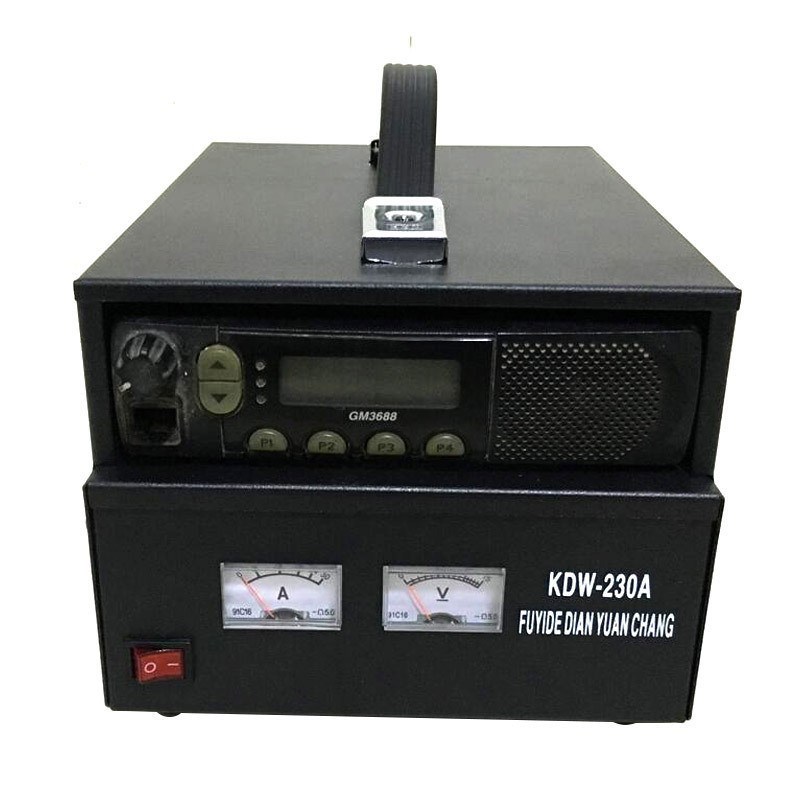 车载台机箱基地台一体13.8伏30A变压器GM3688基地台对讲机