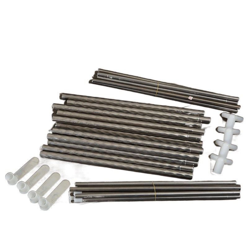 蚊帐支架落地不锈钢三开门蚊帐杆加粗1.0/1.2/1.5/1.8m2.0米架子