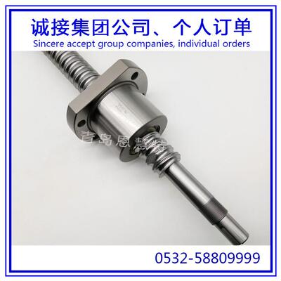 THK滚珠丝杠梯形丝杠螺母BTK1006V-2.6 BTK4010-5.3ZZ+2000LT