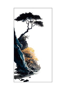 新款可移除D1300中国风磨砂PVC自粘装饰玻璃贴客厅阳台透光不透明