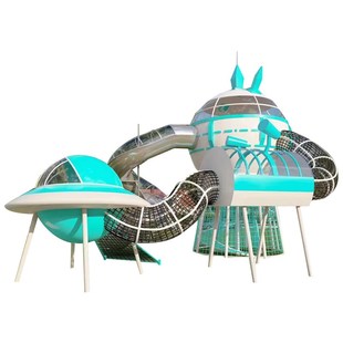 户外儿童游乐设施景区广场公园造型室外无动力娱乐园设备非标滑梯