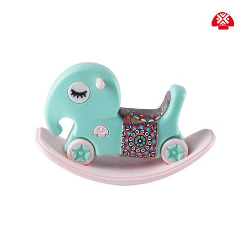 1:12娃娃屋dollhouse 微缩仿真摇摇马 ob11迷你溜溜车模型