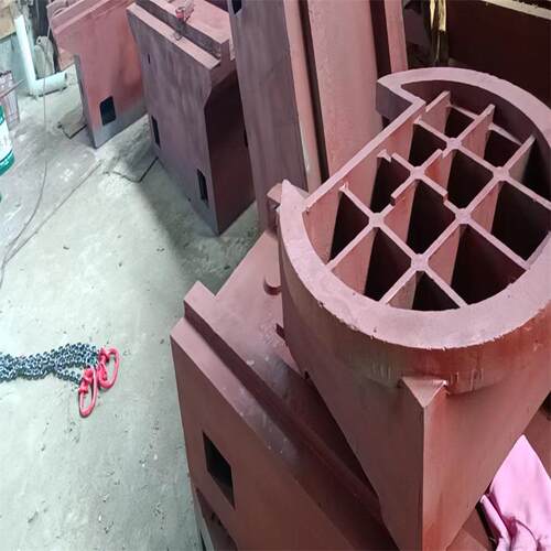 灰铁材质HT250机床铸件 镗铣床铸件 机床 床身附件数控开槽工作台