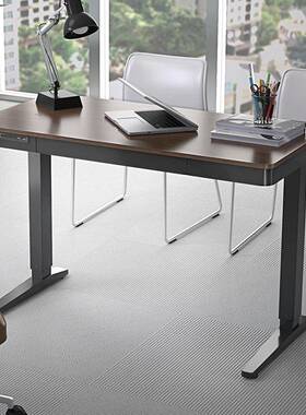 电A02B动降桌办室电桌台式智能带脑抽屉公办公桌家用桌升子卧室书